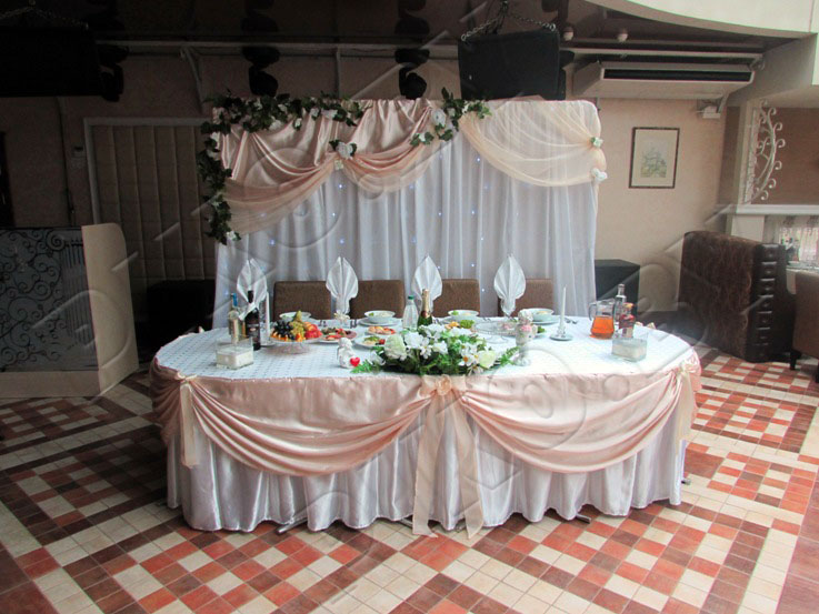 Ресторан Магнат - оформление свадьбы