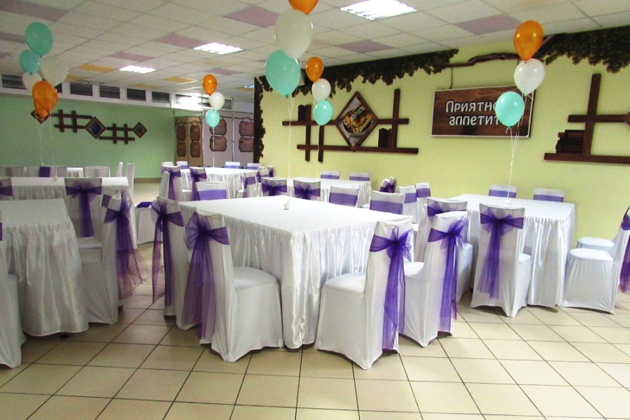 Украшение выпускного в школе